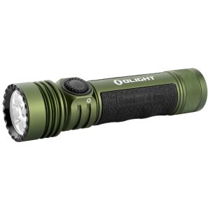 Lanterna Recarregável OLIGHT Seeker 4 Pro 4600 Lumens Alta Potência e Brilho Bolsa USB-C À Prova D'Água IPX8 para Emergências Camping