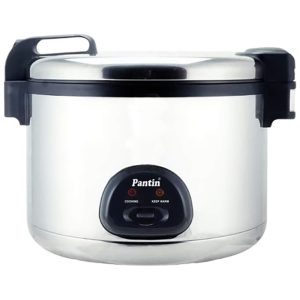 Panela de Arroz Elétrica 21L Multifuncional com Desligamento Automático 2850W 110v PANTIN PRW 22000 Branco