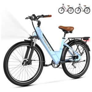 Bicicleta Elétrica Cybervelo EK2 1500W Pico Autonomia 128km Suspensão Completa Freios a Disco Tela LCD 7 Velocidades – Aço Reforçado Azul