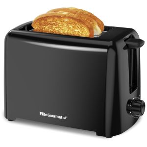Torradeira Elite Gourmet ECT1027B Cool Touch com 6 Níveis de Torra e Abertura de 317 mm para Bagels Waffles e Pães Especiais