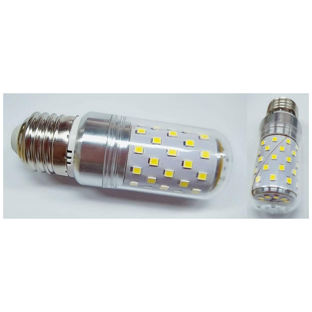 E27 LED Corn Bulbs 12W – Pack com 4 Lâmpadas Candelabra LED 100W Equivalent,Luz Branca Fria 6000K,Base E26/E27,Não Dimerizável, Iluminação,K JINGKELAI - Imagem 3