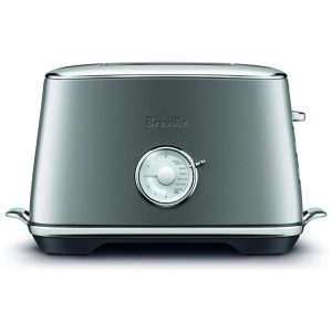 Torradeira 2 Fatias com Desligamento Automático Bandeja de Migalhas 6 Níveis de Tostagem e Alavanca de Elevação 110V 1000W Breville Select™ Luxe Hickory Smoke