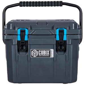 Cooler Térmico Portátil 10 Litros com Alça Cubix Coolest Cinza