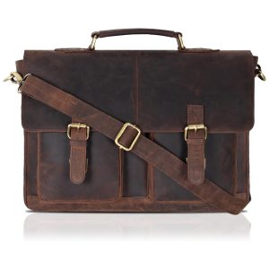 Clifton Heritage Bolsa Pasta de Couro p Laptop Unissex