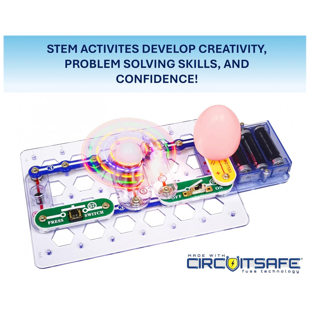 Snap Circuits Beginner – Kit Educacional de Eletrônica para Crianças de 5 a 9 Anos - Imagem 4