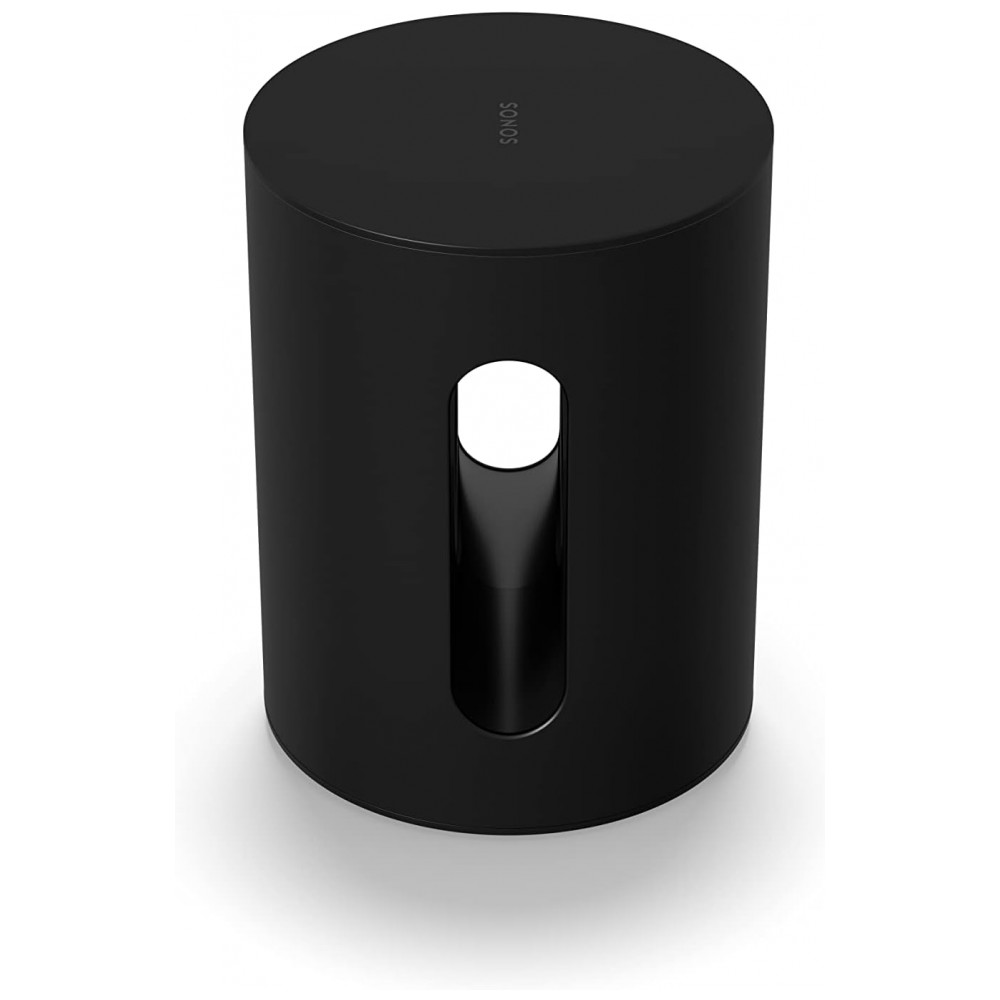Sonos Sub Mini Subwoofer Wireless Compacto com Graves Profundos, Design Moderno e Elegante – Preto Fosco