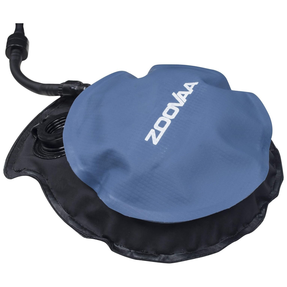 Chuveiro Portátil 11L com Bomba a Pressão e Mangueira para Acampamento ZOOVAA Azul - Imagem 3