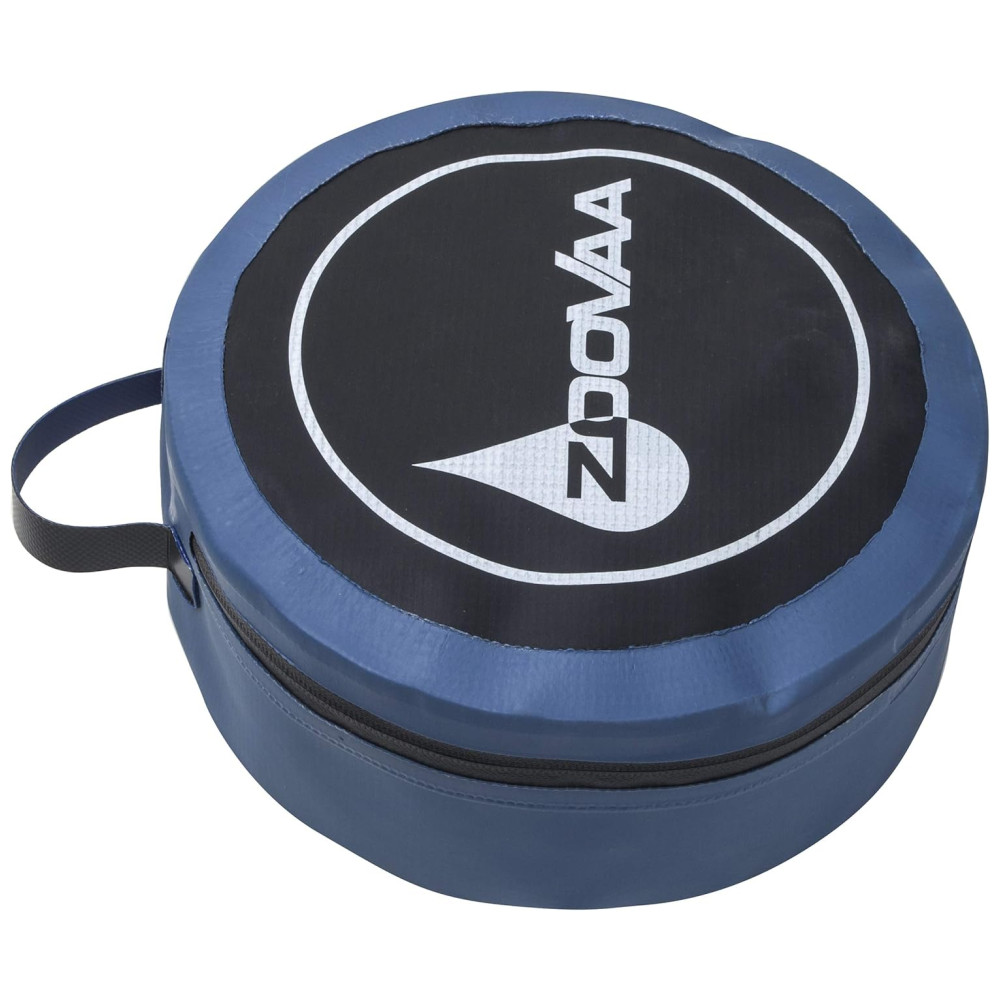 Chuveiro Portátil 11L com Bomba a Pressão e Mangueira para Acampamento ZOOVAA Azul - Imagem 9