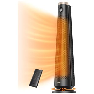 Aquecedor Elétrico Dreo Space Heater Indoor de 762 cm com Controle Remoto - Aquecimento Potente para Ambientes Amplos - Design Seguro e Moderno