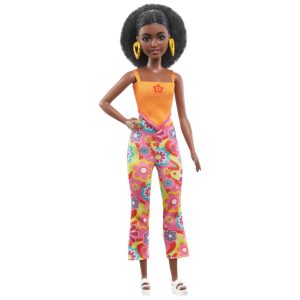 Boneca Barbie Fashionista com Roupas Retrô para Crianças de 3 Anos ou Mais