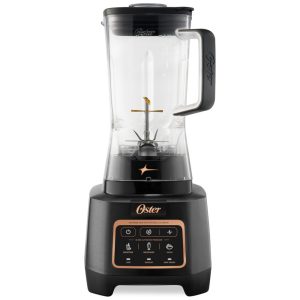 Liquidificador de Bancada 22L com 10 Lâminas 3 Programas e 3 Velocidades 110V 1500W Oster Extreme Preto