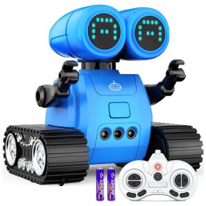 Hamourd Robot Toys: Robô Emo com Função Walkie-Talkie Sensor de Gestos e Luzes LED Multimodo - Brinquedo para Meninos e Meninas