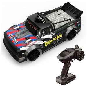 Carrinho de Controle Remoto para Adultos Off Road 116 Escala Até 30 km por hora Recarregável CHEERWING Preto