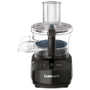 Processador de Alimentos 9 xícaras com Disco de Trituração e Fatiamento Reversível Fino 110V 950W Cuisinart FP 9CFBK Preto