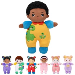 Pelúcia Bebê Menino OUOZZZ - Presente de Aniversário para Meninos Irmão Mais Velho - Brinquedo Dinossauro Crianças 30cm