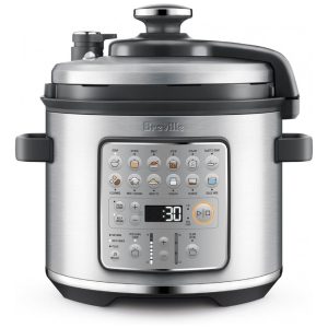 Panela de Pressão Breville Fast Slow Go BPR680BSS Aço Inoxidável Escovado