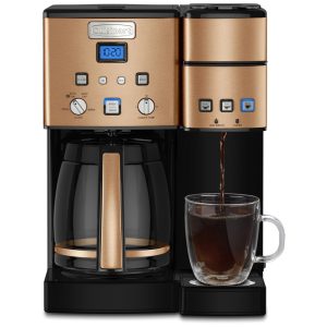 Cafeteira Elétrica Programável 12 Xícaras escuro CUISINART SS 15CP Dourado escuro