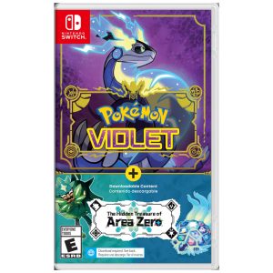 Jogo Pokémon Violet + The Hidden Treasure of Area Zero Bundle Nintendo Switch Nintendo em mídia física em inglês - Jogo + DLC Exclusivo