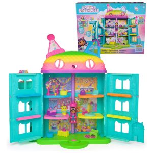 Casa de Bonecas Gabbys Dollhouse Playset de Varanda Cakeys Fruit Smoothie 8 peças com Figuras de Brinquedo Acessórios de Casa de Bonecas