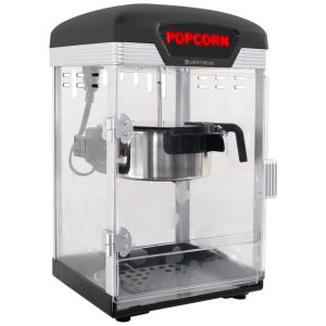 Máquina de Pipoca West Bend Stir Crazy 47 L com Panela Antiaderente e Concha Ideal para Pipoca Gourmet. Perfeita para Sessões de Cinema em Casa.