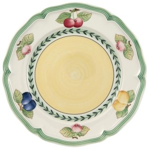 Prato para Salada de 21 cm Mais Elegância em Sua Mesa com Formato Redondo e Material de Porcelana Premium Villeroy Boch Colorido