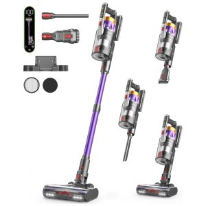 Aspirador de Pó NADALY sem Fio Novo Modelo 2025 com 580W 48KPA 65 Minutos de Autonomia Leve Autônomo - Ideal para Casa pelos de Animais Carpete