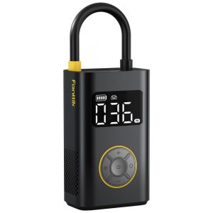 Inflador de Pneus Portátil Fanttik X9 Pro para Carros Compactos Encha Rápido em 1 Minuto com Bomba Elétrica e Medidor Digital de Pressão Compressor