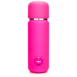 Mini Liquidificador Portátil 355mL com Carregamento USB 600W Vejo Rosa
