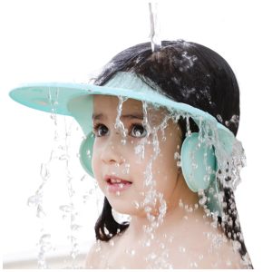 Chápeu Viseira Infantil Protetor de Olhos Hora do Banho AMTOOCH Azul