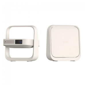 Projetor portátil XGIMI Elfin Flip Plus 1080p 500 lúmens ISO Google TV Netflix licenciada base ajustável compacto 110V