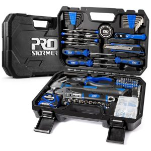 Kit de Ferramentas com Maleta de zenamento 120 Peças PROSTORMER Azul