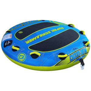 Boia Rebocável Inflável Para 2 Pessoas Resistente OBRIEN Azul