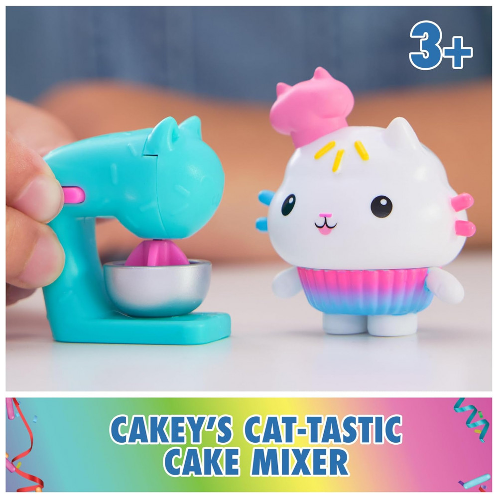 Brinquedo Gabbys Dollhouse, Conjunto de Presente com 12 Figuras de História, 6 Figuras e 6 Acessórios para Casinha de Bonecas, Brinquedo para Meninas - Imagem 3