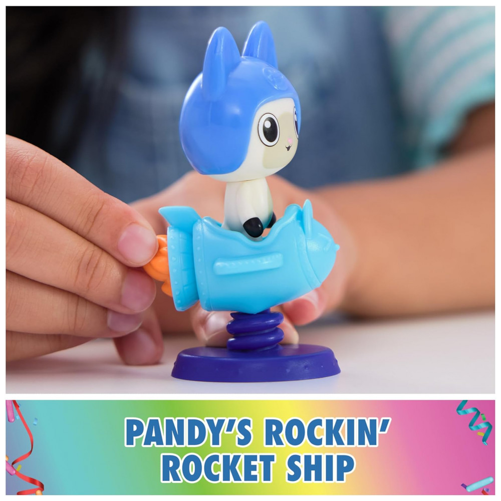 Brinquedo Gabbys Dollhouse, Conjunto de Presente com 12 Figuras de História, 6 Figuras e 6 Acessórios para Casinha de Bonecas, Brinquedo para Meninas - Imagem 4