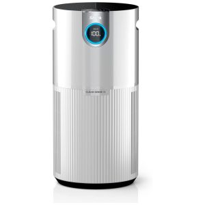 Purificador de Ar para Ambientes até 92m² com Tecnologia Clean Sense Ultras Silencioso 4 Velocidades e Visor LED 110V 36W Shark HP201 Branco