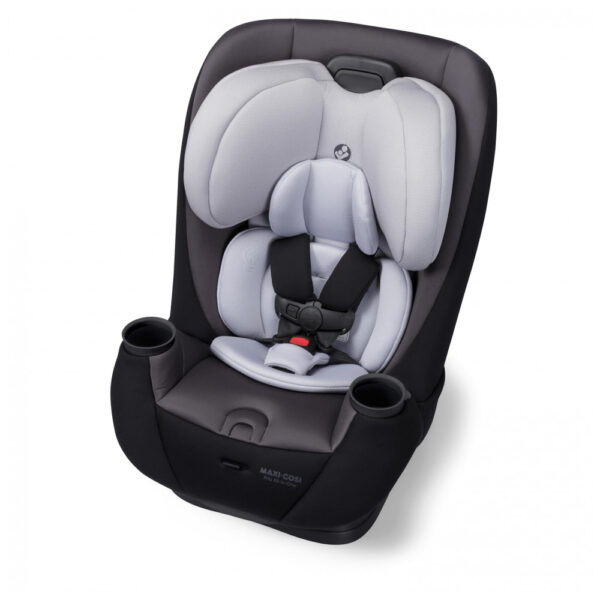 Cadeirinha de Carro Conversível Maxi-COSI Pria All-in-One, Bebê a Criança Pequena, Arnês de Instalação Fácil, Capa Lavável na Máquina, 2 Porta Copos R