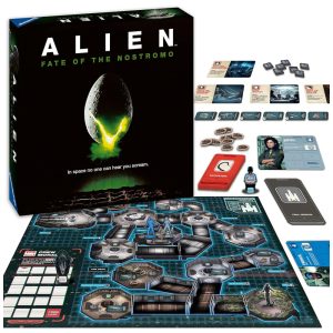 Jogo de Tabuleiro Ravensburger Alien Fate of The Nostromo para Maiores de 10 Anos - Um Jogo Cooperativo de Estratégia e Suspense