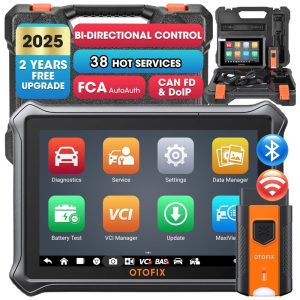 OTOFIX D1 Lite Ferramenta de Verificação Bidirecional com Bluetooth Scanner OBD2 Diagnóstico com Atualizações Gratuitas