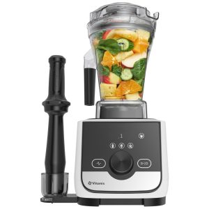 Liquidificador de Bancada Profissional com 3 Programas Predefinidos Função Autolimpante e Capacidade de 14L 110V 1500W Vitamix Ascent X3 Branco e Preto