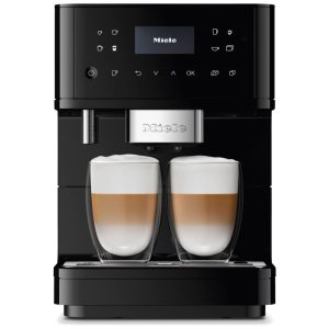 Máquina de Café Expresso Automática 18L com Wi-fi Moedor e Batedor de Leite 110V Miele NEW CM 6160 Preta