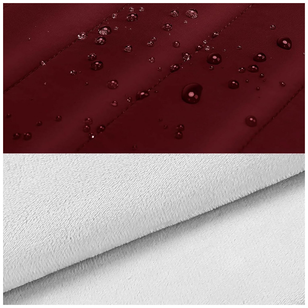 MOSISO Estojo Puffy para Laptop 13-13.3" Vinho, Compatível com MacBook Air/Pro 13/14, HP, Dell, ASUS, Lenovo, Bolsa com Estojo - Imagem 4