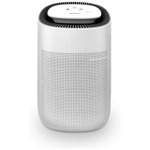 Desumidificador 1L com Função de Purificação Filtro HEPA Desligamento Automático e Área 18m2 Tenergy Branco
