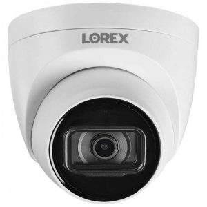 Câmera de Segurança Lorex 4K com Visão Noturna Colorida Ultra HD e 1 Câmera de Dome
