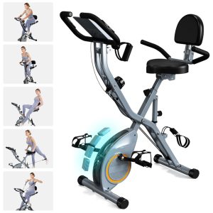 Bicicletas dobráveis ​​de bicicleta estacionária para casa. 5 em 1 bicicleta de treino interna. Bicicleta de ciclismo