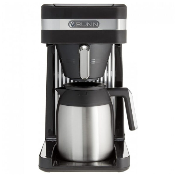 Cafeteira Térmica BUNN 55200 CSB3T Speed Brew Platinum em Aço Inoxidável, 10 Xícaras, Preta