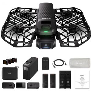 HOVERAir X1 PRO: Câmera de Ação 4K Flying Drone Dobrável com Velocidade de Seguimento de 42 KMH 10 Modos de Voo Automático