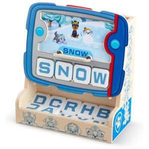 Jogo de Ortografia Patrulha Canina Aprenda Letras e Pratique a Ortografia de Palavras para Crianças Acima de 4 Anos Melissa & Doug