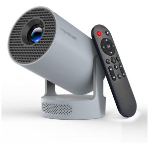 Projetor Magcubic Mini 4K Portátil com WiFi 6 e Bluetooth 5.4 Alto-falante Soundbase de 5W Projetor Inteligente com Ajuste Automático de Keystone