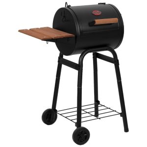 Churrasqueira a Carvão Portátil Serve até 5 Pessoas CHAR GRILLER E1515 Preto