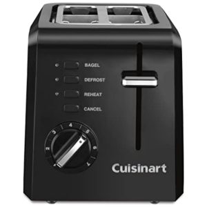 Torradeira 2 Fatias 7 Configurações 900W 110v CUISINART CPT 122BK Preto